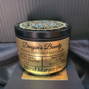 Dragon's Bounty Mystery Stone Necklace Candle